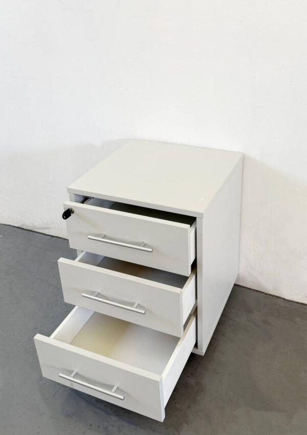 Bílá kancelářská komoda - Image 3
